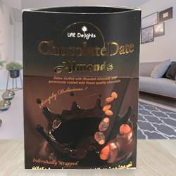 Tantalizing Date-Almond Chocolates