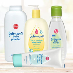 Johnson and Johnson Bath hamper for New Born Baby