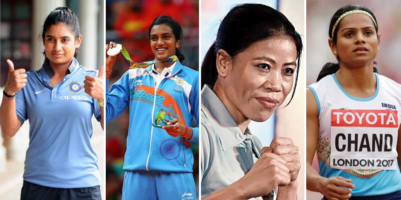 List 10 Women Role Models from India in the field of Sports