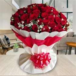 Marvellous Bouquet of 100 Red Roses