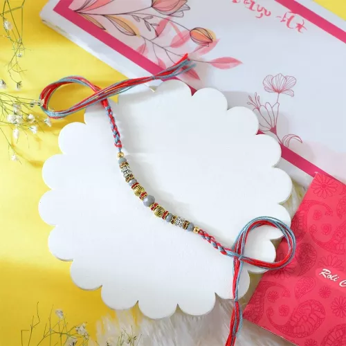 Traditional Rakhi for Sibling Bond