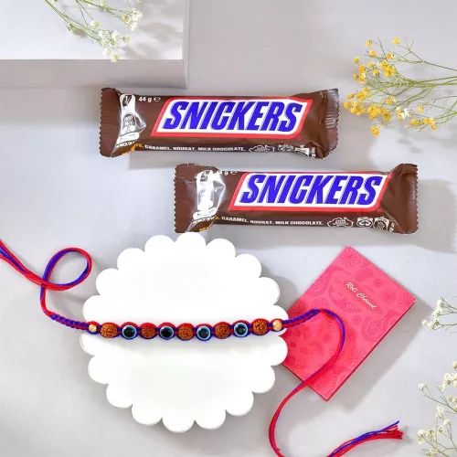 Protective Rakhi with Sweet Treats