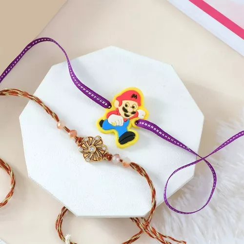 Kids Joy: Mario Rakhi Set
