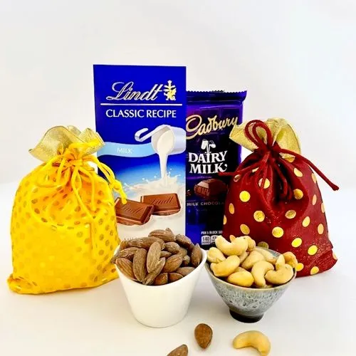 Luxurious Chocolate and Nut Gift Pack