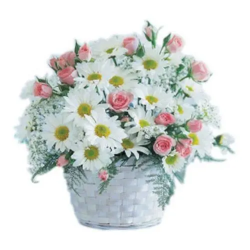 Finest Blooms Flower Basket