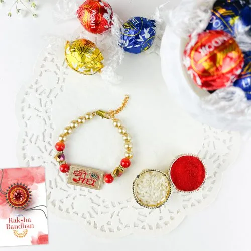 Exclusive Rakhi with Gourmet Delight