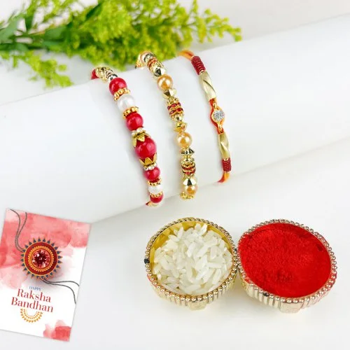 Delightful Rakhi Trio Package