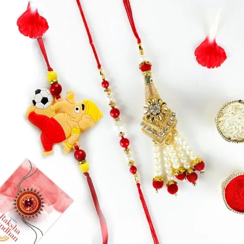 Delightful Family Rakhi Gift