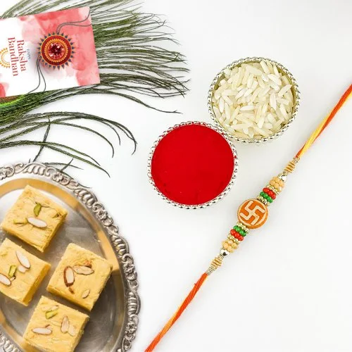 Sweet Traditions: Rakhi & Soan Papdi