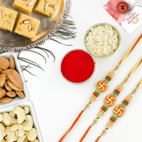 Swastik Rakhi Gourmet Celebration Hamper