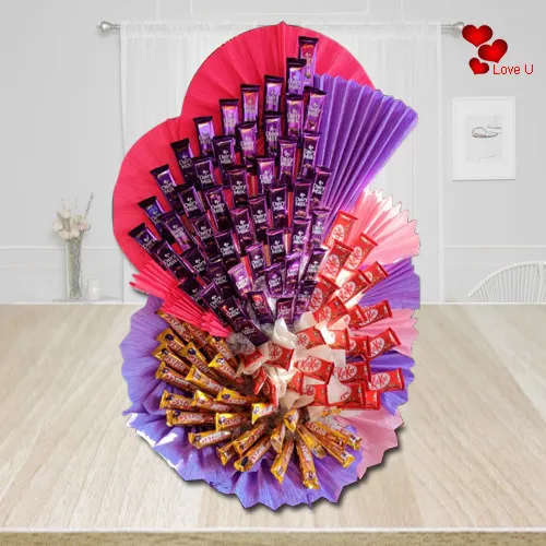 Amazing Assorted Chocolate Arrangement