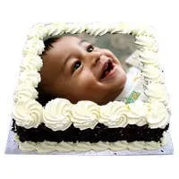 Gift Black Forest Photo Cake
