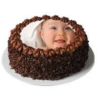 Online Chocolate Photo Cake