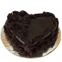 Send Heart-Shaped Chocolate Cake