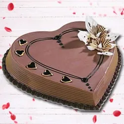 Order Heart-Shaped Coffee Cake