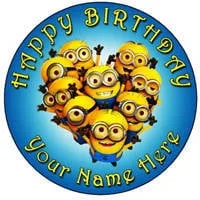 Kids Minions Birthday Cake