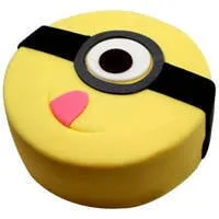 Gift Minions Fondent Cake for Kids