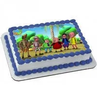 Online Motu Patlu Photo Cake for Kids