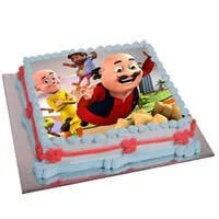 Deliver Kids Motu Patlu Photo Cake