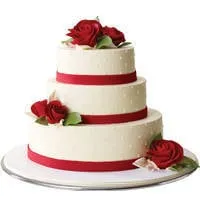Online Tasty 3 Tier Wedding Cake