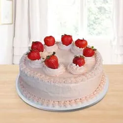 Shop for Delectable Strawberry Cake for Birthday