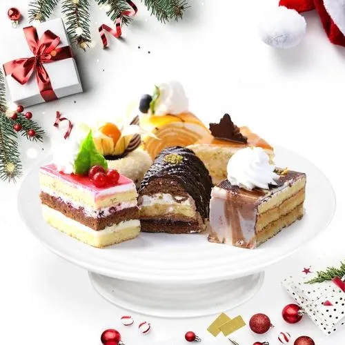 Wonderful Assorted Pastries with Ferrero Rocher	