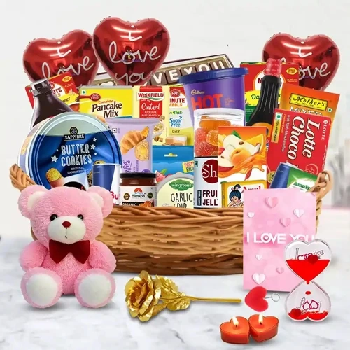 Amazing Valentine Brunch Basket