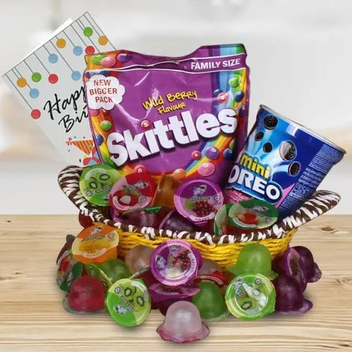 Birthday Chocolates N Jellies for Kids