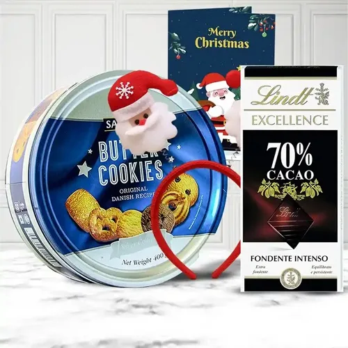 Delicious Christmas Chocos n Cookies Combo
