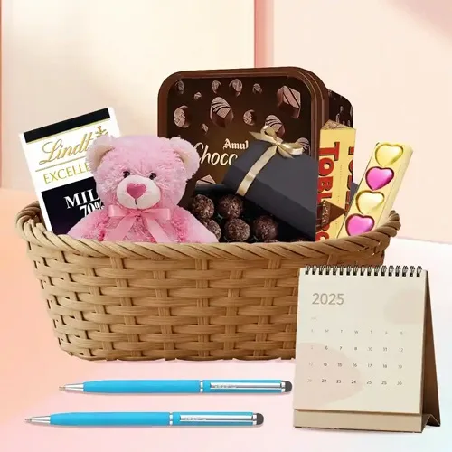 Delightful Choco Gift Basket