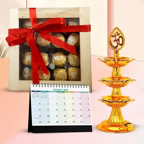 Enticing Ferrero Rocher Chocos in a Wooden Box with Assortments