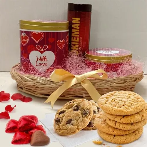 Amazing Basket of Cookies N Chocolates