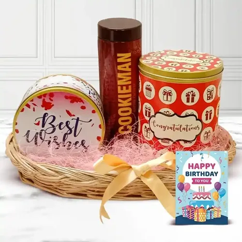 Marvelous Cookies Tin for Birthday