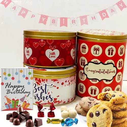 Lip-Smacking Cookies Combo for Birthday