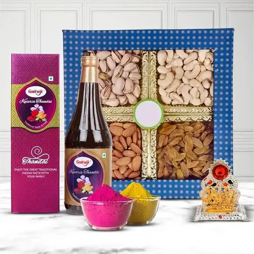 Marvelous Dry Fruits with Ganesh Laxmi Mandap n Thandai