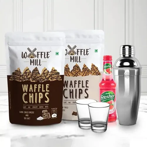 Crispy Waffle Chips Hamper for Christmas