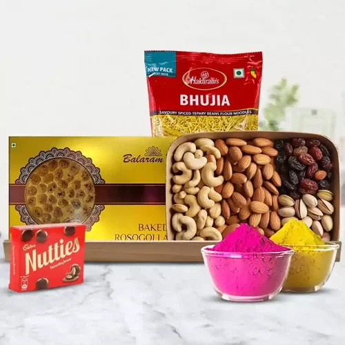 Delectable Balaram Mullick Sweets n Dry Fruits with Snacks