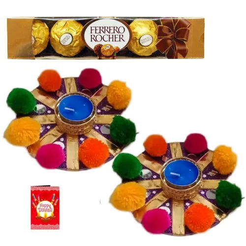 Diwali Chocolate n Diya Delight Duo