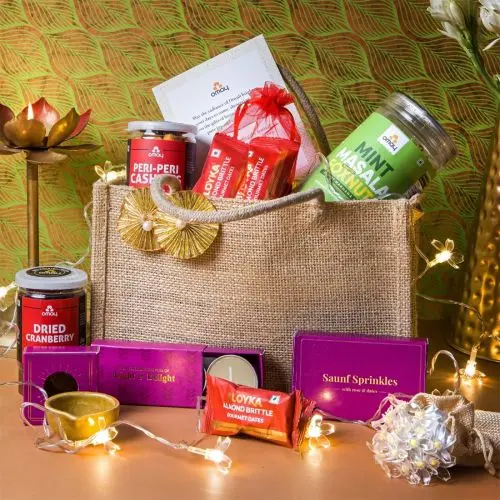 Light  N  Treats Diwali Gift Pack