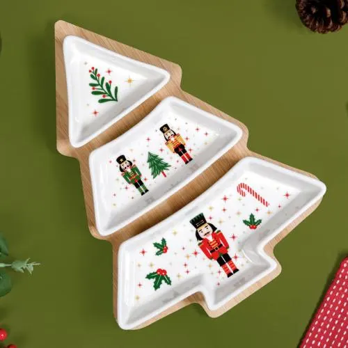 Nutcracker Themed Appetizer Platter Set