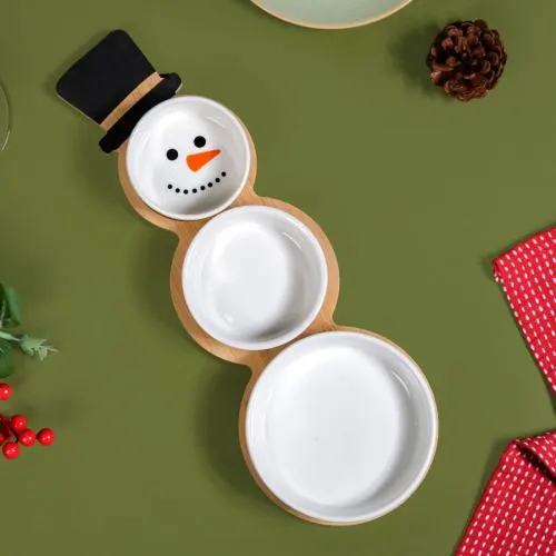 Festive Snowman Bowls Collection
