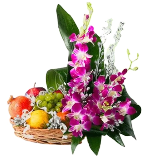Shop Flowers N Mixed Fruits Online 