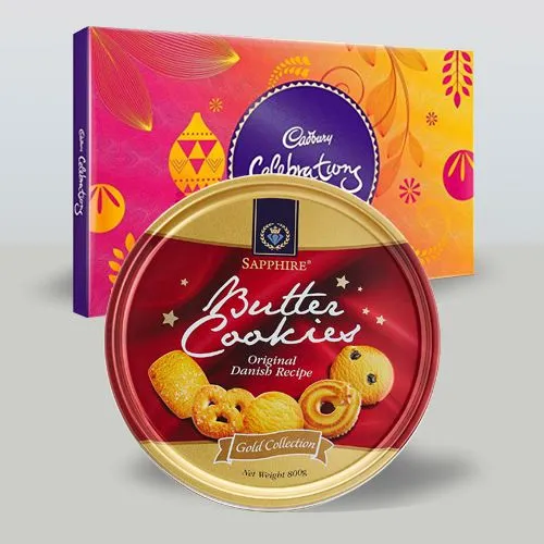 Finest Choice of Danish Cookies n Cadbury Celebrations on Xmas