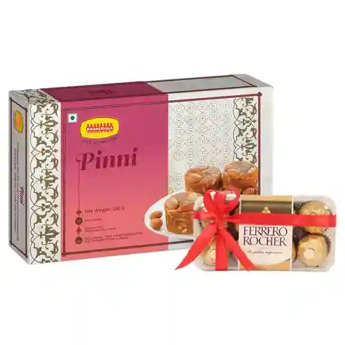 Bikanervala Pinni Special with Ferrero Rocher