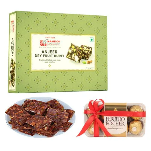 Khajur Anjeer Bite from Kandoi Bhogilal Mulchand with Ferrero Rocher