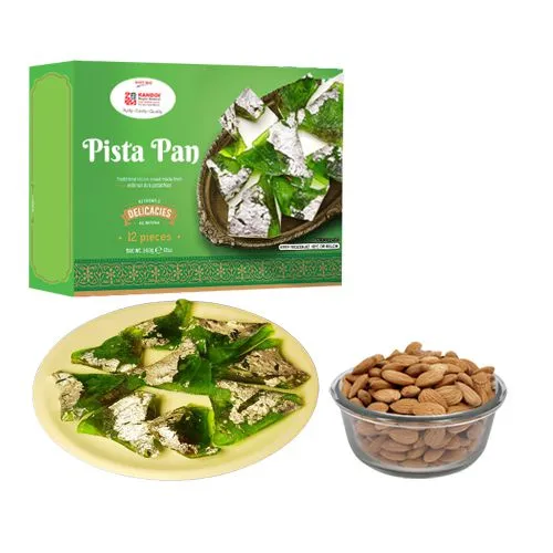 Pista Pan from Kandoi Bhogilal Mulchand with Crunchy Almonds