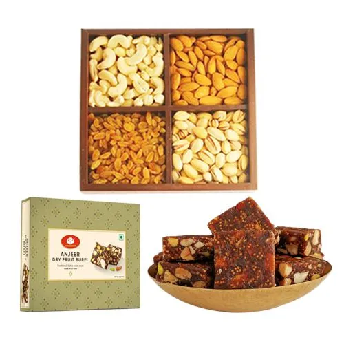 Anjeer Pak from Mohanlals Mithaiwala with Mixed Dry Fruits