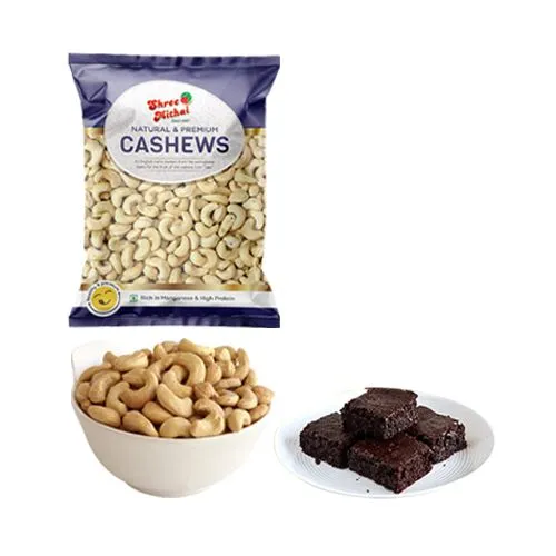 Kaju King from Shree Mithai with Browine