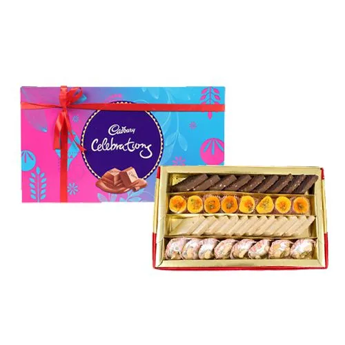 Assorted Sweets from Adyar Ananda Bhawan with Cadbury Celebration