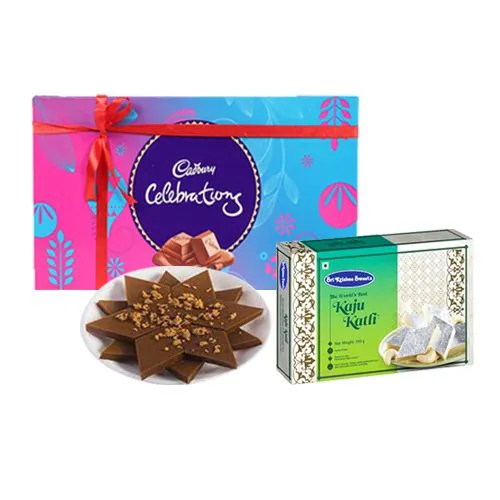 Karupatti Katli from Sri Krishna Sweets with Cadbury Celebration